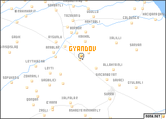 map of Gyandov