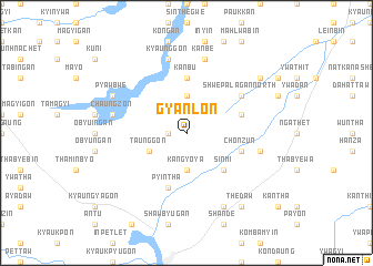 map of Gyanlon