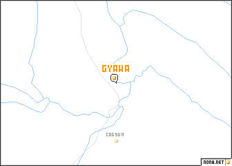 map of Gyawa