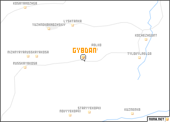 map of Gybdan