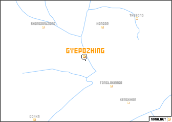 map of Gyepozhing