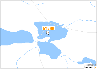 map of Gyêwa