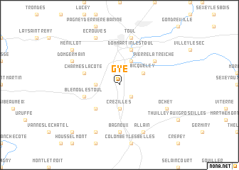 map of Gye