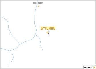 map of Gyigang