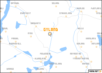 map of Gyland