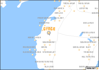 map of Gynge