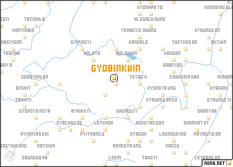 map of Gyobinkwin