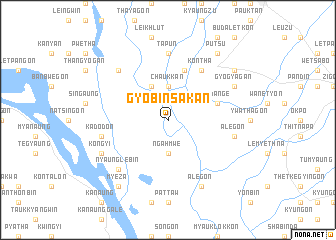 map of Gyobinsakan