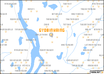 map of Gyobinwaing