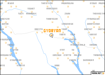 map of Gyobyan