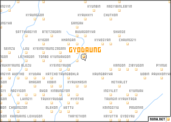 map of Gyodaung