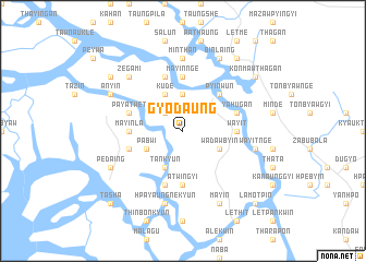 map of Gyodaung