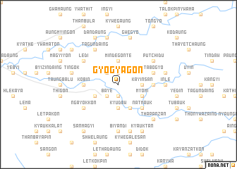 map of Gyogyagon