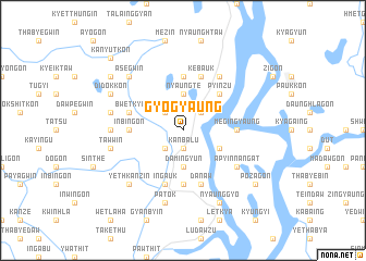 map of Gyogyaung