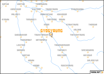 map of Gyogyaung