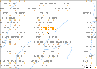 map of Gyogya-u