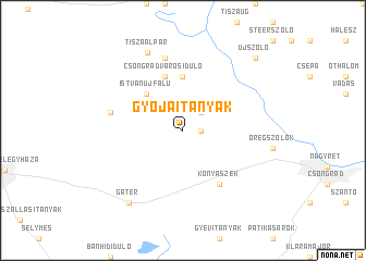 map of Gyójaitanyák