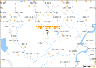 map of Gyongyongya