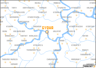 map of Gyowa