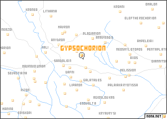 map of Gypsochórion