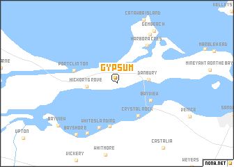 map of Gypsum
