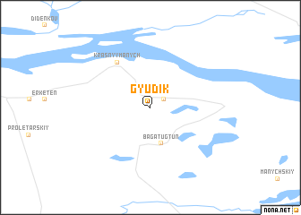 map of Gyudik