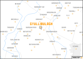 map of Gyullibulagh