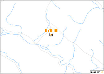 map of Gyümai