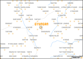 map of Gyungan