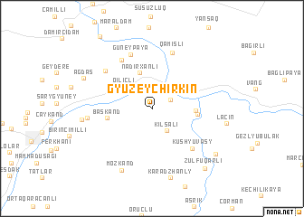 map of Gyuzeychirkin