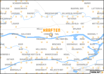 map of Haaften