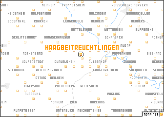 map of Haag bei Treuchtlingen