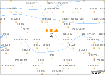 map of Haage