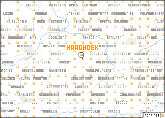 map of Haaghoek