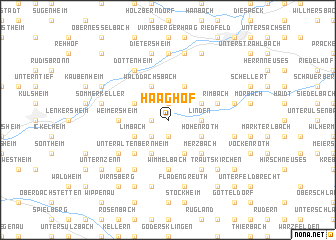 map of Haaghof