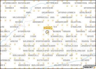 map of Haag