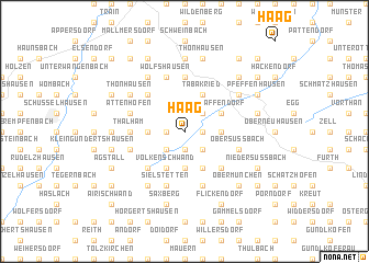 map of Haag