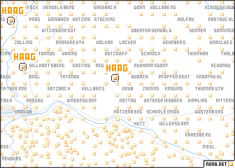 map of Haag