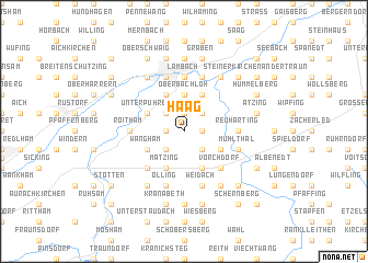 map of Haag