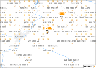 map of Haag