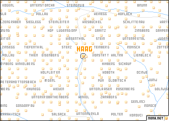 map of Haag