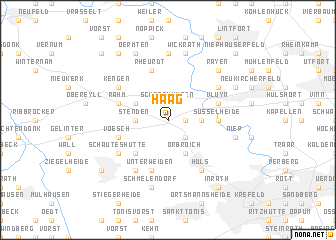 map of Haag