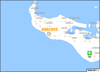 map of Ha`akame