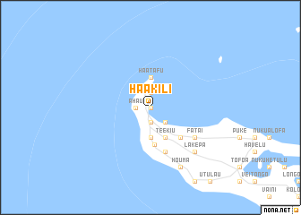 map of Ha`akili