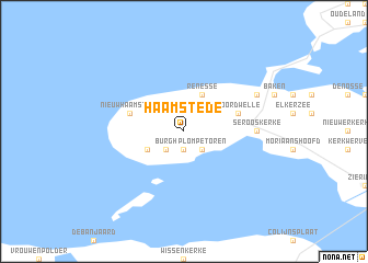 map of Haamstede