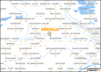 map of Haanwijk