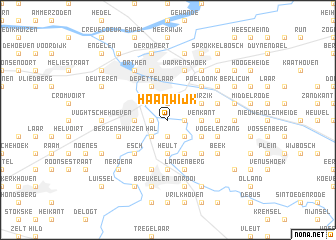 map of Haanwijk