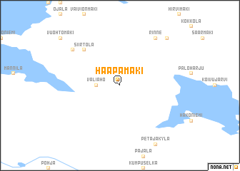 map of Haapamäki