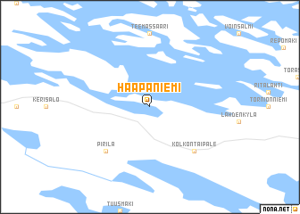 map of Haapaniemi