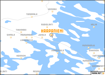 map of Haapaniemi